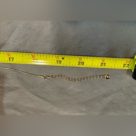 NWT A New Day Gold Tone Necklace With Bar # 1196 - Picture 5 of 8